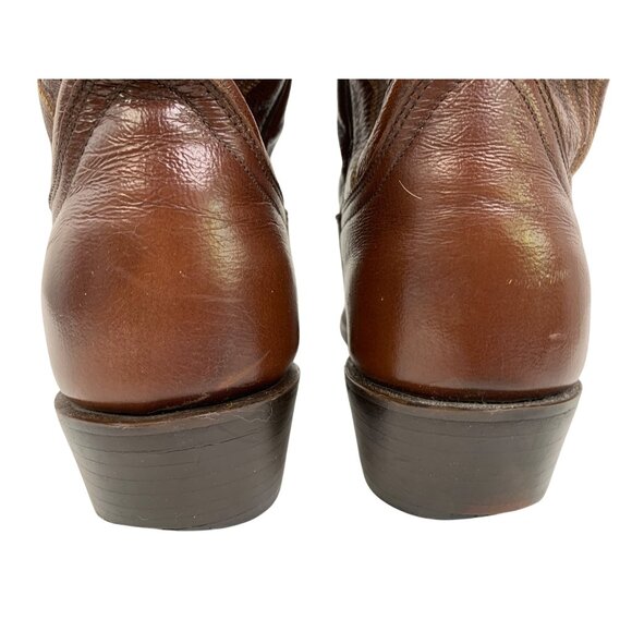 Dan Post Mens Milwaukee Leather Cowboy Boots Size 7.5 EW Mexico G10647 - Picture 6 of 13
